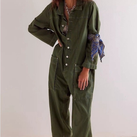 We The Free Free People Margarita Jumpsuit NWOT - Picture 2 of 9